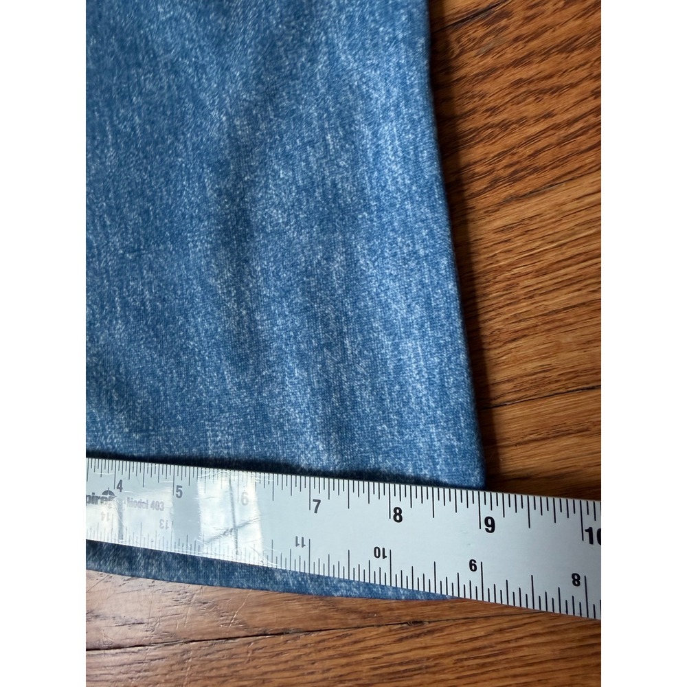 Mila Rosabella Women Jeans Print Wide Leg Elastic Waist Pants M Casual boho NWT - Picture 6 of 6